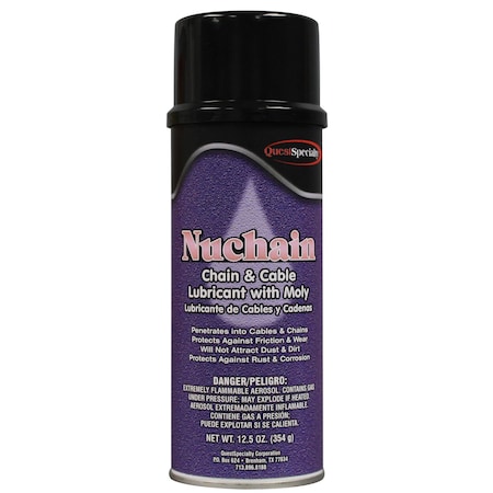 Quest NUCHAIN - Chain & Cable Lubricant with Moly, 16oz 5760-1